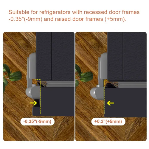 Miniatura 4 de Mom's Choice Gold Awards Ganador – EUDEMON 1 paquete de cerradura de puerta actualizada para refrigerador/nevera/congelador a prueba de niños