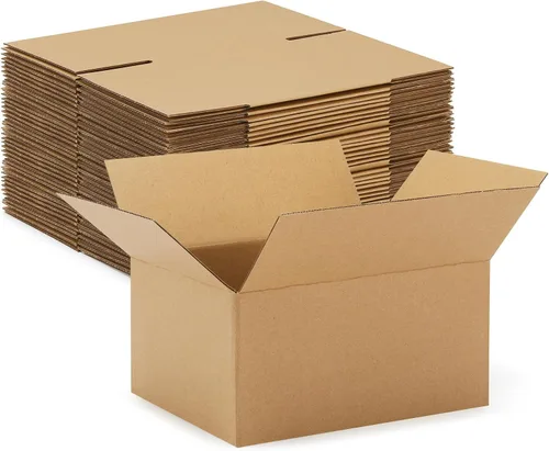 Miniatura 20 de Eupako Cajas de envío pequeñas, 6 x 4 x 4 x 4, paquete de 30 unidades, cajas de cartón corrugado, cajas de cartón para embalaje de pequeñas Blanco