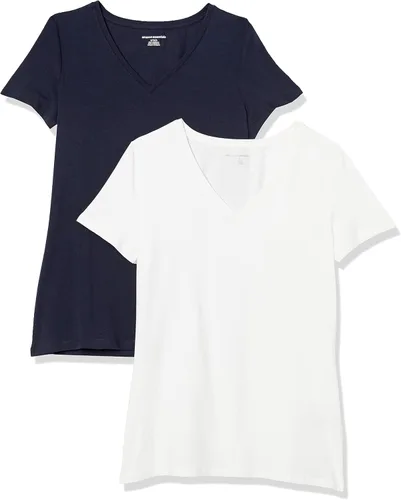 Miniatura 77 de Amazon Essentials Women's Regular-Fit Short-Sleeve Crewneck T-Shirt