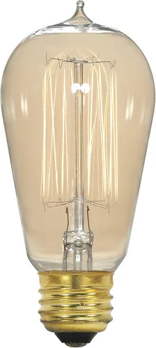 Miniatura 9 de Satco Bombilla mediana S2416 en acabado ligero, 4.25 pulgadas