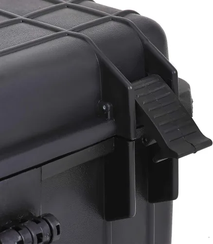 Miniatura 7 de MEIJIA Funda rígida protectora impermeable portátil, funda para cámara con espuma de ajuste personalizable insertada, apta para uso con drones