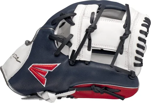 Miniatura 2 de Easton Guante de béisbol juvenil Tournament Elite Múltiples estilos I-Web - Blanco / Azul marino / Rojo