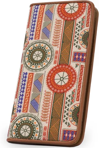 Miniatura 7 de MEITRUE Cartera de cuero delgada ultra delgada para mujer, con bloqueo RFID, tarjetero de crédito, plegable, largo, billetera, para mujer