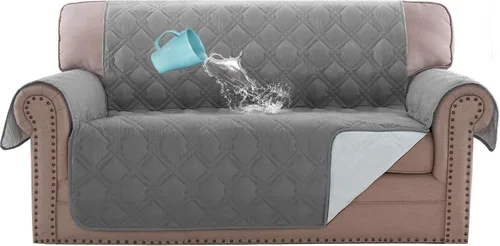 Miniatura 27 de H.VERSAILTEX Funda para Silla y Sofá 100% Impermeable, Protector de Muebles con Correas Elásticas para Mascotas, Niños, Niños, Perros, Gatos