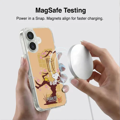 Miniatura 377 de Carcasa de gel para iPhone 7 Plus/iPhone 8 Plus, diseño de Snoopy Oriental de Peanuts, Badges
