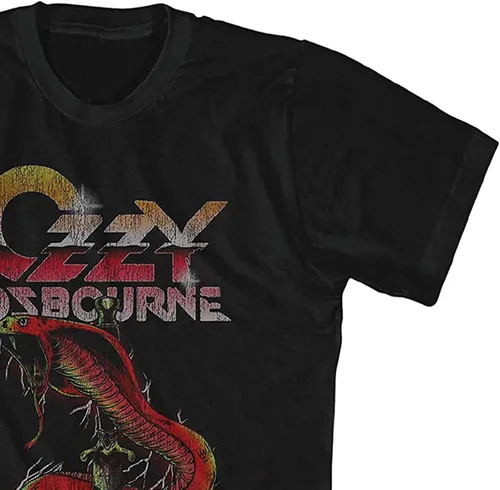 Miniatura 5 de Ozzy Osbourne - Camiseta clásica de rock para hombre