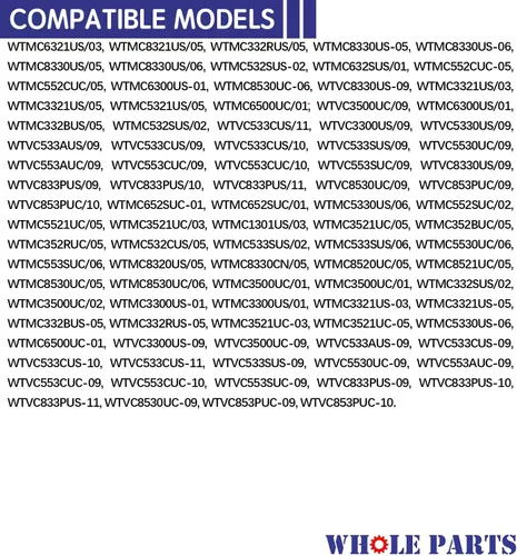 Miniatura 7 de Pestillo de puerta de secadora Whole Parts mejorado # 00491673 – Reemplazo y compatible con algunos secadores Bosch – Reemplaza AP3740824, 1107391