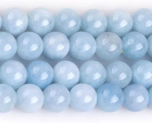 Miniatura 3 de JOE FOREMAN Cuentas redondas de piedra natural de jade de 0.315 pulgadas para hacer joyas, cuentas de 15 pulgadas, piedras semipreciosas