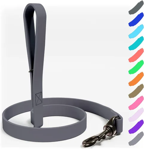 Miniatura 12 de Biothane - Correa para perro extra resistente, fabricada en Estados Unidos, correas impermeables para perros grandes, medianos y pequeños, correa