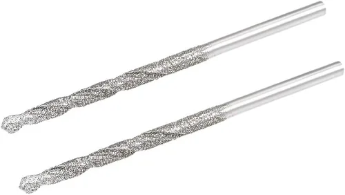 Miniatura 5 de uxcell Brocas de acero de alta velocidad de la torsión del diamante de 3.0 ft m para las baldosas de piedra de cristal de las conchas del mar 2