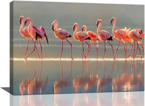Miniatura 37 de Arte de pared de colibrí cristiano con texto en inglés "God says you ers", impresiones en lienzo, pintura rústica de pájaros de campo, obras de arte