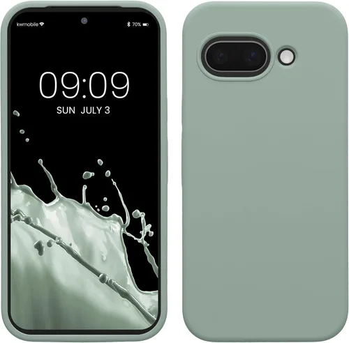Miniatura 43 de kwmobile Funda Compatible con Google Pixel 6 Pro - Funda de Teléfono de Silicona TPU con Acabado Suave - Azul Caribe