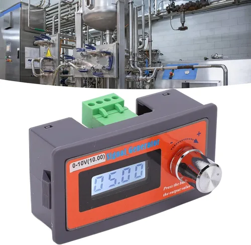 Miniatura 9 de Generador de señal de voltaje ABS DC 0-10V, simulador de señal de voltaje ajustable de alta precisión, simulador de voltaje de múltiples