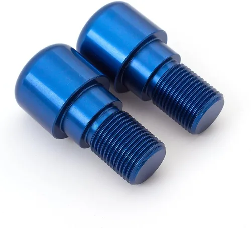 Miniatura 13 de Manillar de motocicleta de 0.709 in para manillar de motocicleta, extremos y tapa deslizante compatible con Yamaha YZF R6S 2006-2009, YZF R6