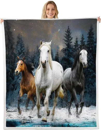 Miniatura 15 de Feelyou Manta de forro polar de sol y luna, estilo bohemio Sherpa para niños, niñas, felpa cósmica celestial mullida para sofá, cama, sofá, 40 x 50