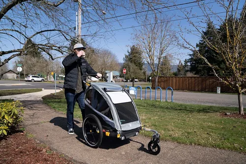Miniatura 10 de Burley D'Lite X, 1 y 2 asientos para niños, remolque y cochecito
