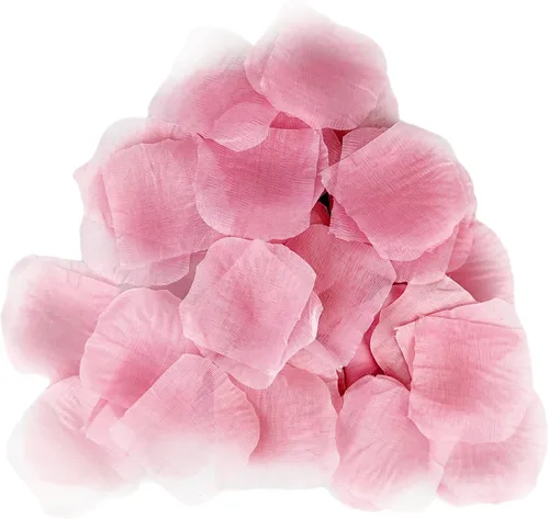 Miniatura 12 de JHFGJGH 500 Piezas Pétalos de Rosa Negros Exquisitos, Pétalos de Rosa de Seda de Imitación, Pétalos de Flores Artificiales para Noches Románticas