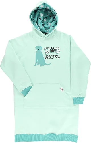 Miniatura 3 de Lazy One Sudadera con capucha de gran tamaño, ropa de dormir cómoda, vestido de suéter para mujer