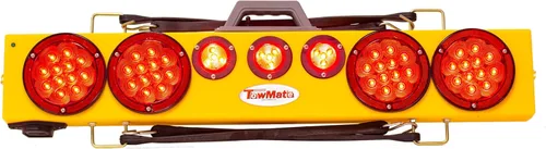 Barra de luz LED de emergencia inalámbrica de 36" Towmate para camiones de remolque