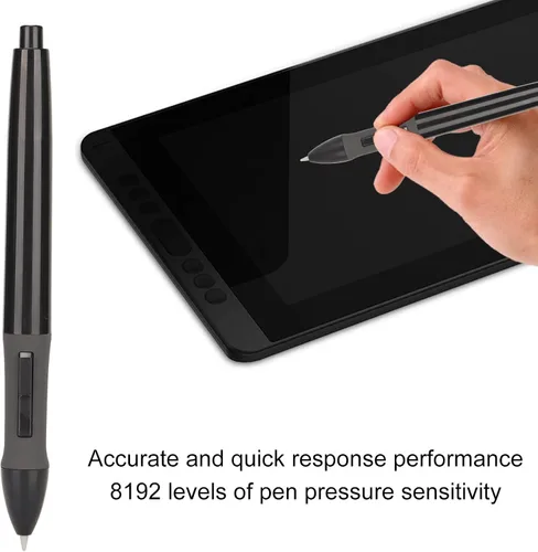 Miniatura 3 de Rotuladores Stylus, Universal Sensitive 8192 Nivel Sensible a la Presión Estilista Activa Bolígrafo de Dibujo para Escribir para Huion