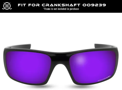 Miniatura 6 de Lentes de repuesto para gafas de sol Oakley Crankshaft OO9239 polarizadas - 3 pares