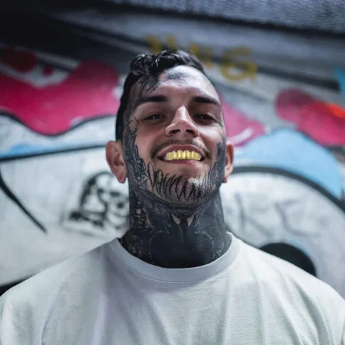 Miniatura 5 de TOPGRILLZ Parrillas de oro para tus dientes, chapadas en oro de 18 quilates, estilo hip hop, ajuste personalizado, parrillas de dientes pulidos