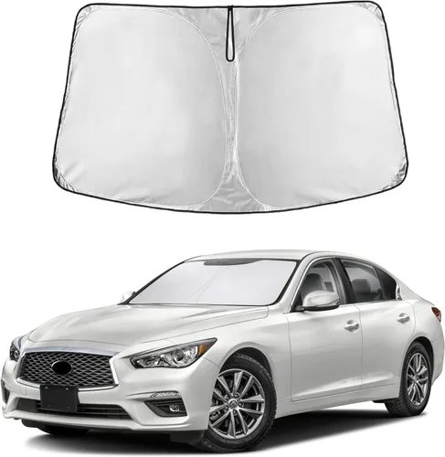 Miniatura 92 de EcoNour Parasol para parabrisas compatible con Hyundai Tucson 2016-2019 2020 2021, visera solar para parabrisas delantero y ventana, bloqueador