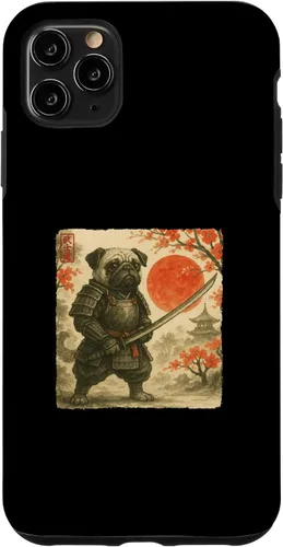 Miniatura 13 de Pug Samurai Japanese Warrior Costume Sumi-e Art Funny Case for iPhone 17