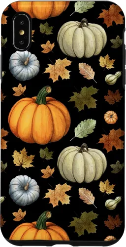 Miniatura 11 de iPhone 16 Falling Leaves Autumn and Pumpkin Happy Fall Case