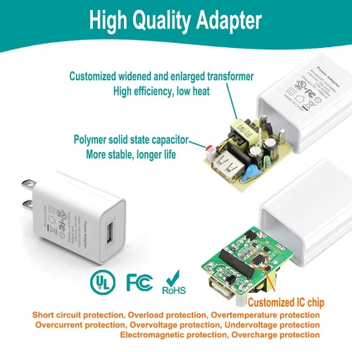 Miniatura 5 de Cable de alimentación con adaptador de corriente para Ring Stick Up Cam Batería de 2ª/3ª Gen/Plug-in y Ring Spotlight Cam, cable de 16 pies de largo