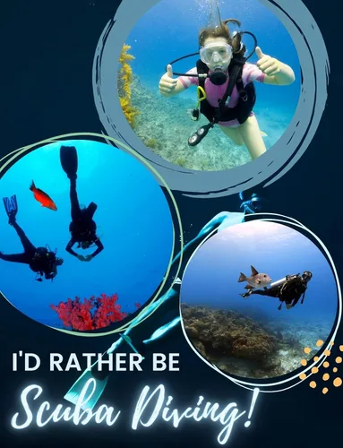 Miniatura 6 de Huglanket Regalos de buceo para hombres, mujeres, buceadores, manta para amigos, entrenadores o estudiantes para Navidad, 50 x 65 pulgadas