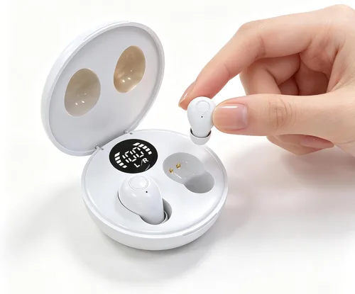 Miniatura 10 de Sleep Earbuds for Side Sleepers, Ultra-Mini Wireless Bluetooth 5.4 Sleep Headphones, Hidden Noise Reducing Earplugs for Sleep, Work Invisible Ear