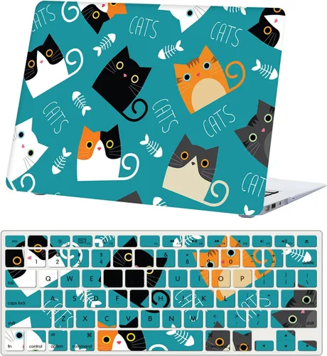 Miniatura 20 de Funda para laptop compatible con MacBook Air de 11 pulgadas 2015 2014 2013 2012 2011 2010 Realease modelo A1465 A1370, funda protectora de plástico