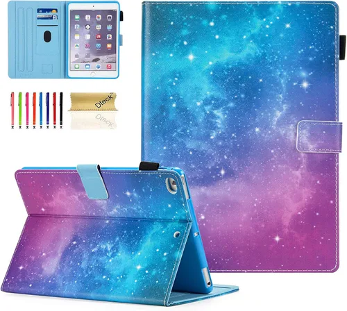 Miniatura 9 de Dteck Funda para iPad mini 5/4/3/2/1, elegante y ligera de cuero sintético tipo folio con cartera, funda inteligente