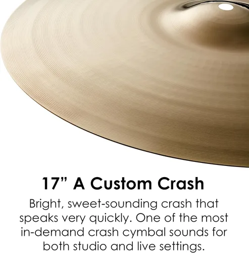 Miniatura 3 de Zildjian Un platillo de choque personalizado - 14 pulgadas de grosor