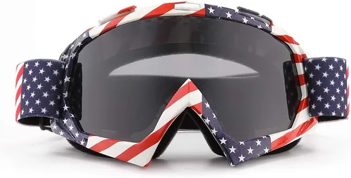 Miniatura 13 de AVV Gafas de motocicleta para hombres y mujeres – Gafas de motocross ATV resistentes al viento, gafas anti UV todoterreno para montar MTB Motocross