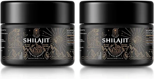 ALTAY MUMMIYO Resina de Shilajit con Ácido Fúlvico y Minerales Traza, Shilajit Siberiano Original Puro con Suplemento de Ácido Húmico 85+ para