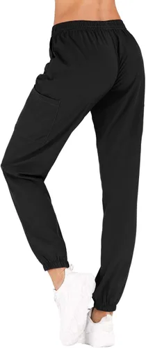 Miniatura 5 de Minty Mint Conjunto de uniforme médico elástico sólido para mujer con cuello en V pantalones deportivos cónicos tipo cargo