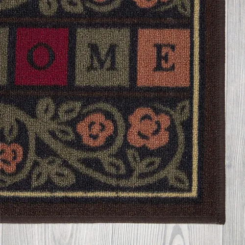 Miniatura 8 de Ottomanson Sweet Home Collection - Alfombra de goma, 2 pies 3 pulgadas x 3 pies, color negro