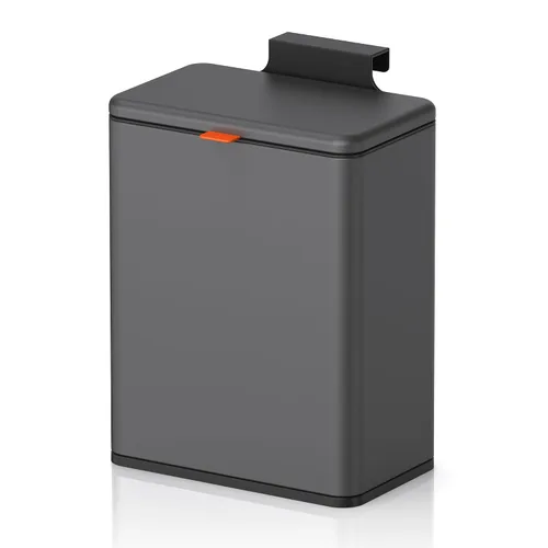 Miniatura 9 de Mbillion - Bote de compostaje de cocina colgante con tapa, bote de basura de acero inoxidable de 2.1 galones (8 litros) para puerta de gabinete