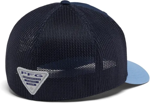 Miniatura 541 de Columbia - Gorra de malla con bandera con árboles unisex para adultos, corona alta