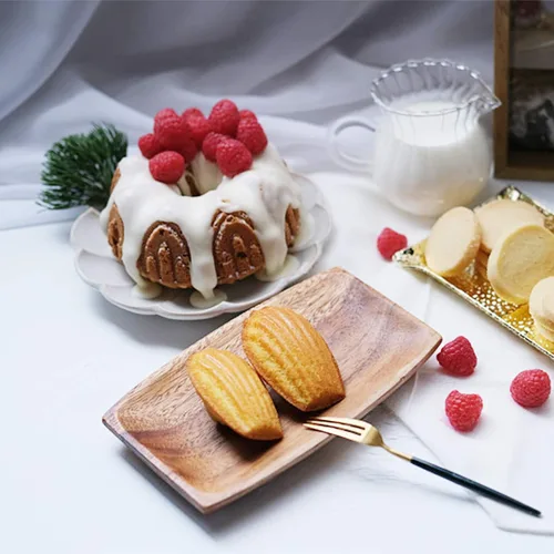 Miniatura 6 de Meajore Madeleine - Molde de silicona para hacer galletas Madeline, molde antiadherente para hornear con 9 cavidades, para hacer galletas Madeleine