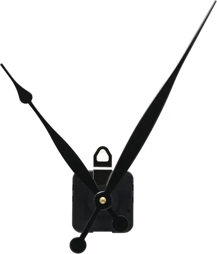 Miniatura 4 de TIKROUND Mecanismos de movimiento de reloj de pared de cuarzo DIY con pilas de repuesto, piezas de reparación con 260 mm/ 10.2 pulgadas de largo