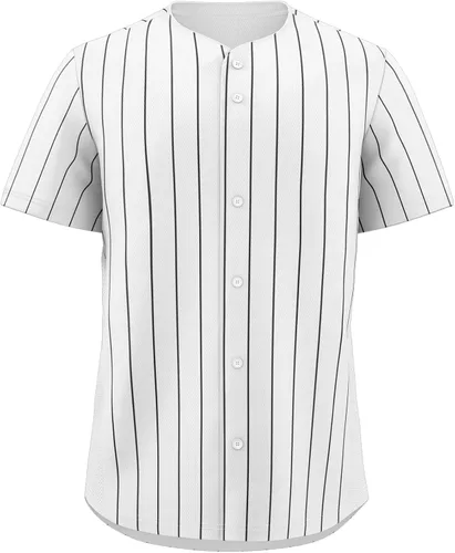 Miniatura 15 de KXK Camiseta de béisbol en blanco para hombre, camisas casuales con botones, manga corta, uniforme deportivo de equipo activo
