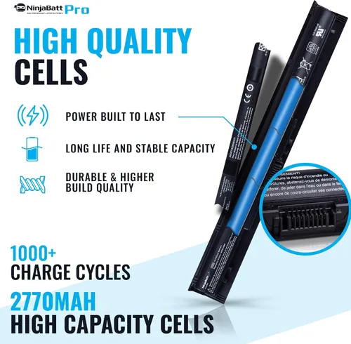 Miniatura 3 de NinjaBatt Batería profesional para HP 800049-001 K104 800010-421 KI04 KIO4 HSTNN-LB6R 17-G121WM TPN-Q160 TPN-Q158 TPN-159 TPN-Q161 TPN-Q162
