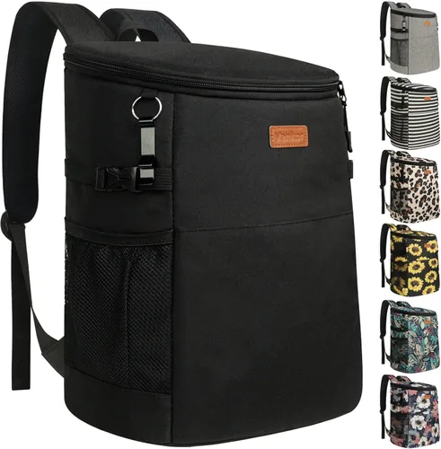 Miniatura 22 de Mochila Enfriadora de Camping para 30 Latas, Mochilas Enfriadoras Suaves Aisladas a Prueba de Fugas Bolsa Enfriadora de Viaje Impermeable Almuerzo