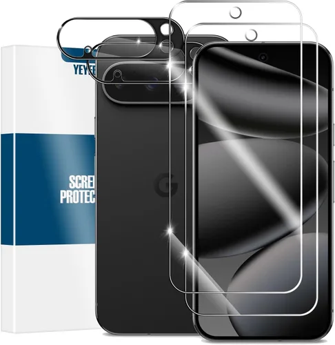 Miniatura 13 de Protector de pantalla para Google Pixel 6 5G + protectores de lente de cámara, [2+2 unidades] Protector de pantalla de vidrio templado de cobertura