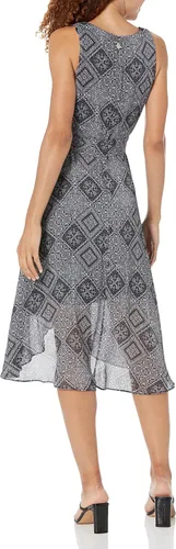 Miniatura 2 de Tommy Hilfiger Vestido sin mangas con lazo en la cintura para mujer