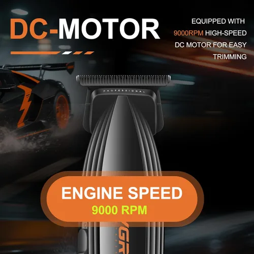 Miniatura 2 de VGR 889T - Cortadora de pelo profesional para hombres, 9000 rpm, inalámbrica, cortadora de pelo de alta velocidad, recortadora de barba con cuchilla