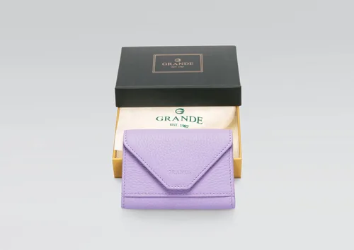Miniatura 93 de grande Estuches para tarjetas 3639, Naranja, Tarjetero de cuero con cierre magnético, cartera pequeña de acordeón para mujer